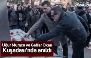 Uğur Mumcu ve Gaffar Okan Kuşadası'nda anıldı