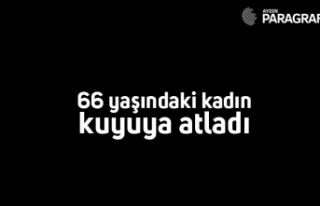 66 yaşındaki kadın kuyuya atladı