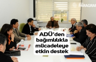 ADÜ’den bağımlılıkla mücadeleye etkin destek