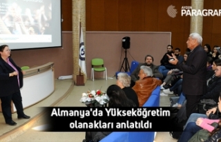 Almanya'da Yükseköğretim olanakları anlatıldı