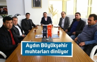 Aydın Büyükşehir muhtarları dinliyor