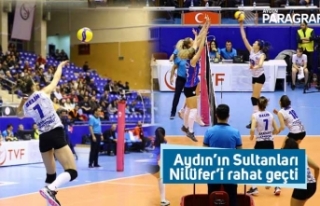 Aydın’ın Sultanları Nilüfer’i rahat geçti