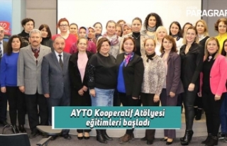 AYTO Kooperatif Atölyesi eğitimleri başladı