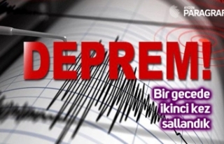 Bir gecede ikinci kez sallandık