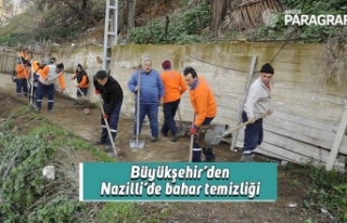 Büyükşehir’den Nazilli’de bahar temizliği