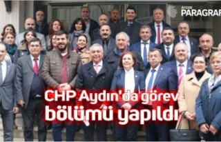 CHP Aydın'da görev bölümü yapıldı