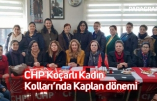CHP Koçarlı Kadın Kolları’nda Kaplan dönemi