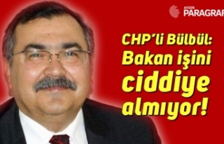 CHP’li Bülbül: “Bakan işini ciddiye almıyor!”