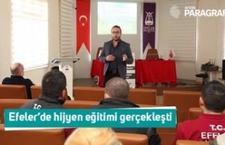 Efeler’de hijyen eğitimi gerçekleşti
