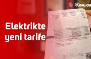 Elektrikte yeni tarife