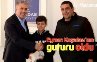 Eymen Kuşadası’nın gururu oldu