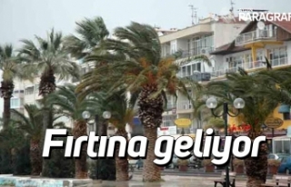 Fırtına geliyor