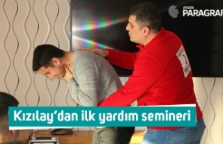 Kızılay’dan ilk yardım semineri