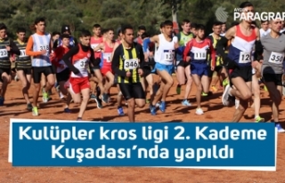 Kulüpler kros ligi 2. Kademe Kuşadası’nda yapıldı