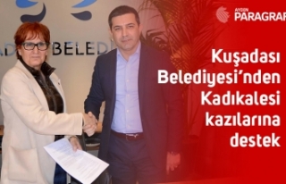 Kuşadası Belediyesi’nden Kadıkalesi kazılarına...