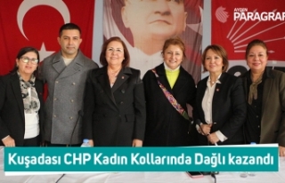 Kuşadası CHP Kadın Kollarında Dağlı kazandı