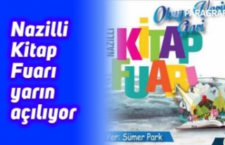 Nazilli Kitap Fuarı yarın açılıyor