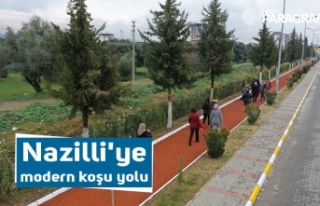 Nazilli'ye modern koşu yolu