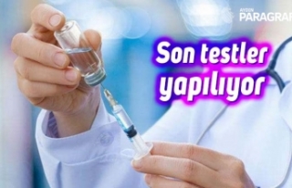 Son testler yapılıyor