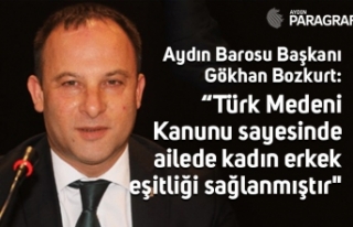 “Türk Medeni Kanunu sayesinde ailede kadın erkek...