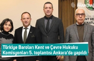 Türkiye Baroları Kent ve Çevre Hukuku Komisyonları...