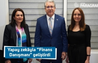 Yapay zekâyla “Finans Danışmanı” geliştirdi