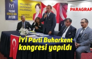 İYİ Parti Buharkent kongresi yapıldı
