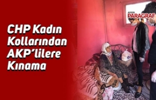 CHP Kadın  Kollarından AKP’lilere Kınama