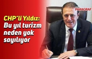 CHP’li Yıldız: Bu yıl turizm neden yok sayılıyor