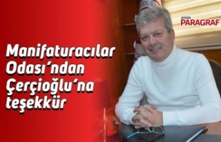 Manifaturacılar’dan Çerçioğlu’na teşekkür