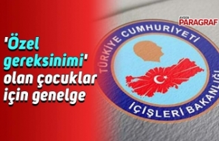 'Özel gereksinimi' olan çocuklarla ilgili...
