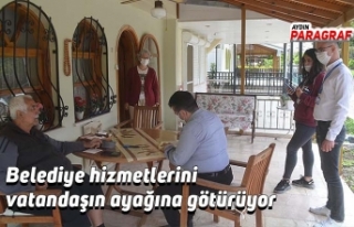 Belediye hizmetlerini vatandaşın ayağına götürüyor