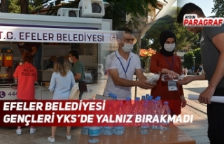 EFELER BELEDİYESİ GENÇLERİ YKS’DE YALNIZ BIRAKMADI