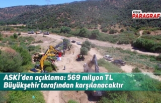 ASKİ’den açıklama: 569 milyon TL Büyükşehir...