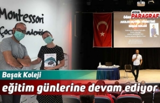 Başak Koleji eğitim günlerine devam ediyor