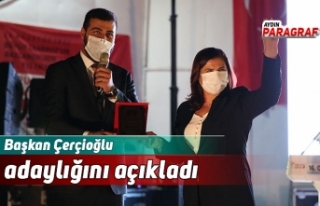Başkan Çerçioğlu yeniden adaylığını açıkladı
