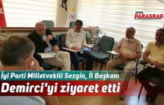 İyi Parti Milletvekili Sezgin, İl Başkanı Demirci'yi...