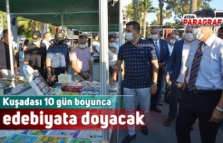 Kuşadası 10 gün boyunca edebiyata doyacak
