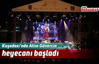 Kuşadası'nda Altın Güvercin heyecanı başladı