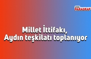 Millet İttifakı, Aydın teşkilatı toplanıyor