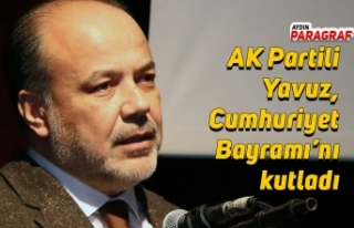 AK Partili Yavuz, Cumhuriyet Bayramı’nı kutladı