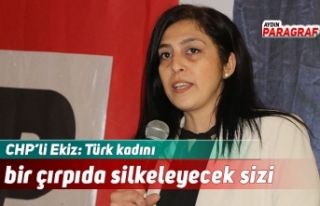 CHP’li Ekiz: Türk kadını bir çırpıda silkeleyecek...
