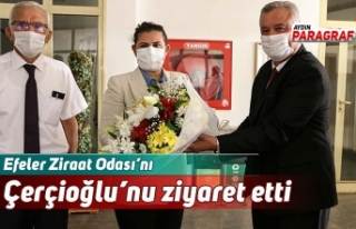 Efeler Ziraat Odası’nı Başkan Çerçioğlu’nu...
