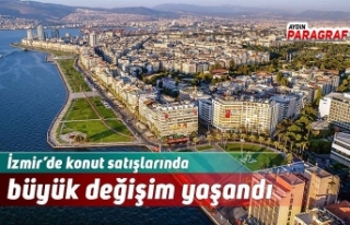 İzmir’de konut satışlarında büyük değişim...