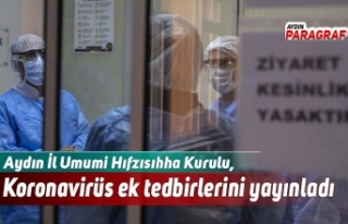 Koronavirüs ek tedbirleri yayınlandı