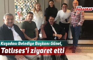 Kuşadası Belediye Başkanı Günel, Tatlıses'i...