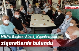 MHP İl Başkanı Alıcık, Kuşadası’nda ziyaretlerde...