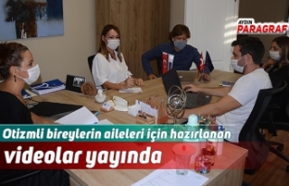 Otizmli bireylerin aileleri için hazırlanan videolar...