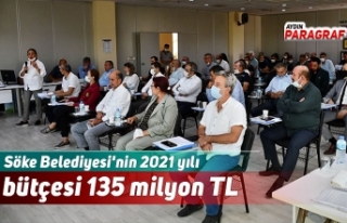 Söke Belediyesi'nin 2021 yılı bütçesi 135...