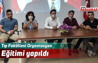 Tıp Fakültesi Oryantasyon Eğitimi yapıldı